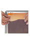 Snap Frame Black 25mm - Tamper Resistant view three