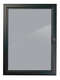 B4F Lockable Poster Case - Black